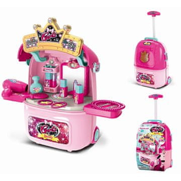 Denis Sara kozmetički set stolić u kolicima, 25-dij.