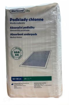 Steriwund Upijajuća podloga za inkontinenciju 60cm x 90cm/25 kom