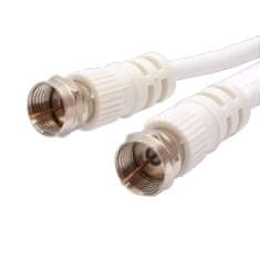 GBC Kon.El.Co. satelitski kabel F-konektor, 1.5m, bijeli