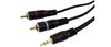 GBC Kon.El.Co. stereo audio kabel 3.5mm m - 2 X RCA m, 1.2m