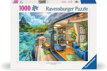 Ravensburger Slagalica Putovanje na tropski otok, 1000 dijelova