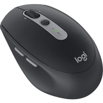 Logitech Bluetooth optički miš M590 tiha - crna