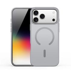 Dux Ducis Yind MagSafe maska za iPhone 17 Pro, siva