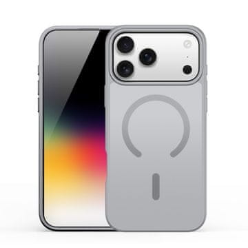 Dux Ducis Yind MagSafe maska za iPhone 17 Pro, siva