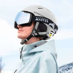 Outdoor master Skijaška kaciga MIPS Kelvin II, Bijela, L