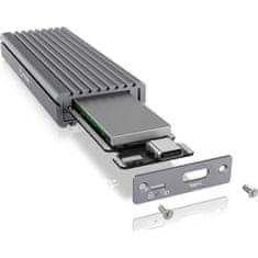 IcyBox IB-1817M-C31 USB-C 3.1 kućište za M.2 NVMe SSD s zaštitom od pisanja
