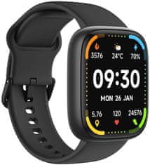 MaxCom Ecowatch 6 pametni sat, crni