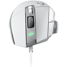 Logitech Gaming miš G502 X - BIJELA - USB - EMEA28-935