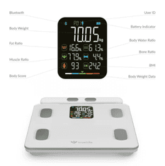 TrueLife Pametna vaga W8, bijela (TLCSMFSW8NNWA