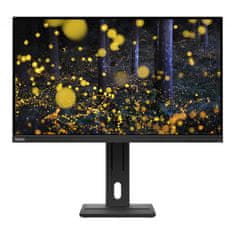 Lenovo ThinkVision E27q-20 27" QHD IPS monitor, 75 Hz, HDMI/DP, crni