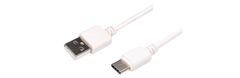 GBC Kon.El.Co. USB 2.0 kabel, USB-A na USB-C, 480 Mbps, 1.0m, bijeli