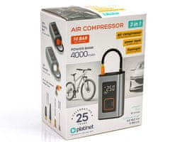 Platinet PTC22 bežična zračna pumpa, crno-srebrna