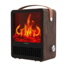 Cecotec Električna Keramička Grijalica ReadyWarm 1500 Ceramic Flames Crna 1500 W