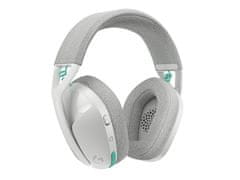 Logitech Logitech G321 gaming slušalice, bežične, Bluetooth, bijele