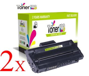 Toner123 Komplet Samsung ML-1710D3 / ML-1500, ML-1510, ML-1520, ML-1710, ML-1740, ML-1750, ML-1755 zamjenski toneri (2) - 2 × crna