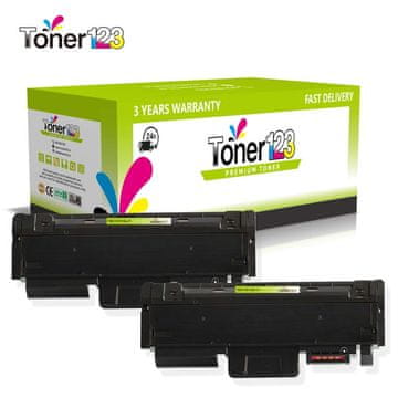 Toner123 Komplet Samsung MLT-D116L / 116L / SL M2625, M2675, M2825, M2826, M2875, M2876 / Xpress M2625, M2626, M2675, M2676, M2825, M2826, M2835, M2875, M2876, M2885 zamjenski toneri (2) - 2 × crna