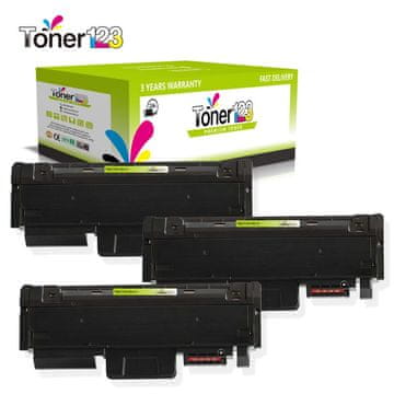 Toner123 Komplet Samsung MLT-D116L / 116L / SL M2625, M2675, M2825, M2826, M2875, M2876 / Xpress M2625, M2626, M2675, M2676, M2825, M2826, M2835, M2875, M2876, M2885 zamjenski toneri (3) - 3 × crna