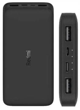 Xiaomi Redmi 18W Fast Charge Power Bank (crna) 20000mAh
