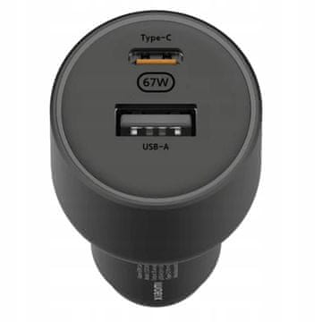 Xiaomi Auto punjač od 67 W (USB-A + Type-C)