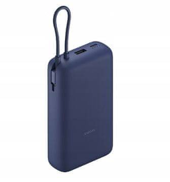Xiaomi 33W Power Bank 20000mAh (integrirani kabel) modra