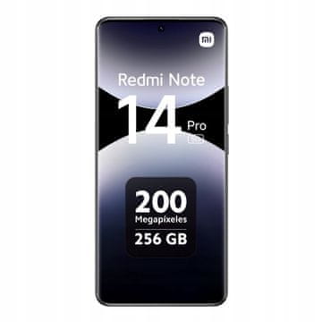 Xiaomi Redmi Note 14 Pro 5G 8/256GB - crni