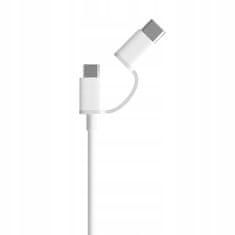 Xiaomi Mi 2-v-1 USB kabel (Micro USB na Type C - 100 cm), bel