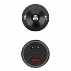 Xiaomi Mi 37W Dual-Port adapter za auto, crn