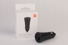 Xiaomi Mi 37W Dual-Port adapter za auto, crn