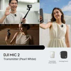 DJI Mic 2 (1 TX, platinasti)