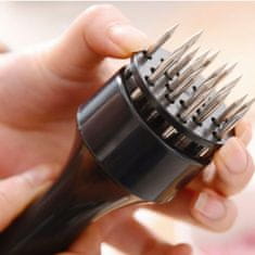 HOME & MARKER® Brzi ručni omekšivač mesa, 21 oštrica, igličasti, tenderizer za kuhinju | MEATZI