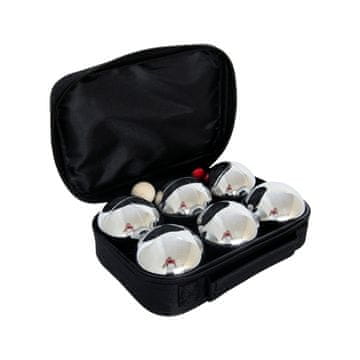 Master Set za petanque 6 kromiranih loptica od najlona