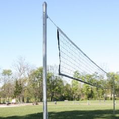 Master Mreža za odbojku 9,5 x 1 m sa konopom - crna