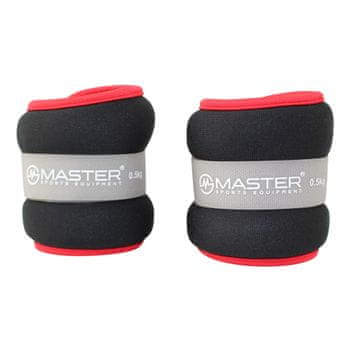 Master Fitness opterećenje za zglobove i noge 2 x 0,5 kg - neopren