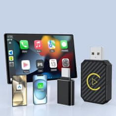 JOIRIDE® Bežični CarPlay i Android Auto adapter, auto WiFi i Bluetooth uređaj za jednostavno povezivanje | ACRSYNC