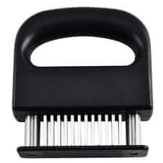 HOME & MARKER® Omekšivač mesa, kuhinjski tenderizer s 48 nehrđajućih oštrica za mariniranje i pripremu roštilja | TENDOMEAT