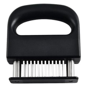 HOME & MARKER® Omekšivač mesa, kuhinjski tenderizer s 48 nehrđajućih oštrica za mariniranje i pripremu roštilja | TENDOMEAT