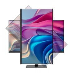 MSI Monitor Modern MD272UPHG / 27" / UHD / IPS / 60Hz / 4ms (GtG) / KVM / crni - PD 98W - podesiv po visini