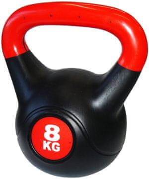 Kubisport Kettlebell bučica s cementnim punjenjem 8 kg