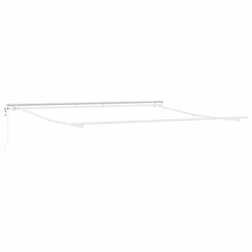 Vidaxl Okvir tende Bijelo 450 × 350 cm Aluminij