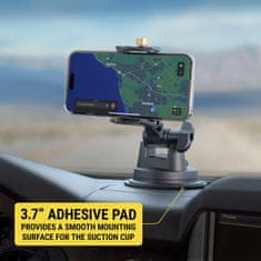 Scosche HDGRIP nosač za telefon sa stezaljkom s vakuumskom bazom, heavy duty