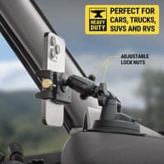 Scosche HDGRIP nosač za telefon sa stezaljkom s vakuumskom bazom, heavy duty