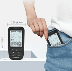 Manta Kombinirani elektrostimulator mišića R-C101L, 4 elektrode, 40 razina intenziteta, crni