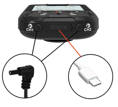 Manta Kombinirani elektrostimulator mišića R-C101L, 4 elektrode, 40 razina intenziteta, crni