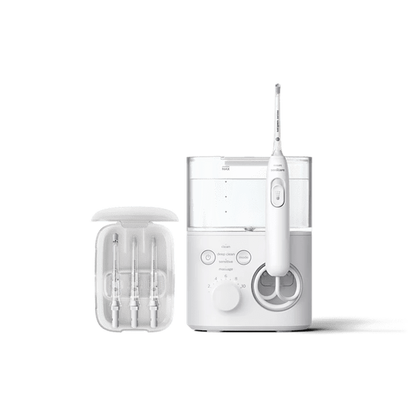 HX3911/40 Sonicare Power Flosser 7000 zobna prha, nastavki, posoda za vodo