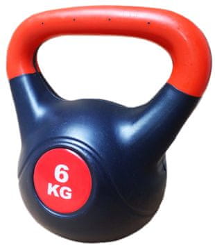 Kubisport Kettlebell bučica s cementnim punjenjem 6 kg