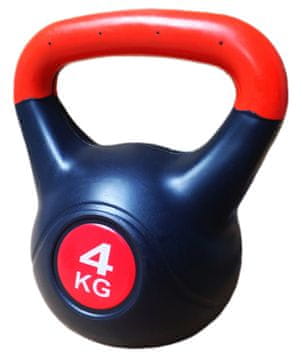 Kubisport Kettlebell bučica s cementnim punjenjem od 4 kg
