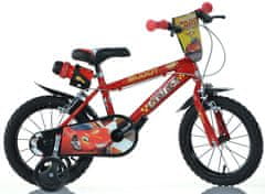 Dino bikes Dino bicikli 414U automobili 3 - 14 "dječaci 'okrugli crveni