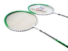 Kubisport Badminton Set - 2 rakete i košare + slučaj