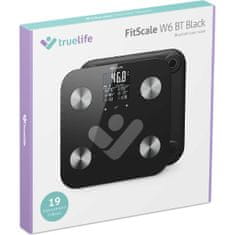 TrueLife Pametna vaga W6 BT, crna (TLCSMFSW6BTBA)