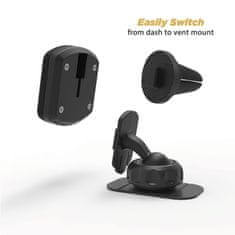 Scosche MagicMount 2-u-1 univerzalni magnetni nosač za auto, ventilacija/ploča